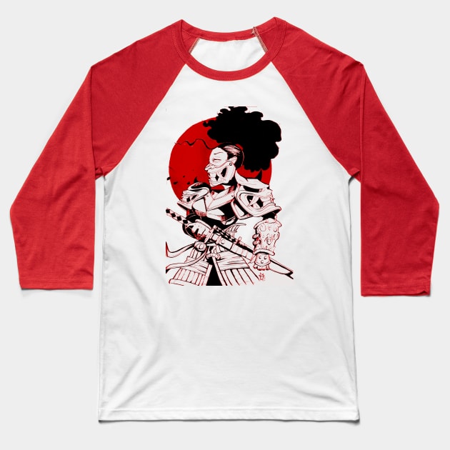 The Original Samurai Pt. 2 Baseball T-Shirt by Donnosti